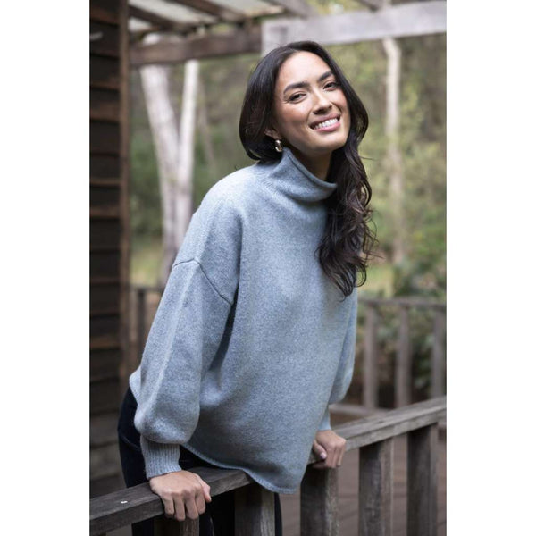 Chantae Jumper | Speck Blue by Humidity Lifestyle. Australian Art Prints, Gifts, Fashion and Homewares. Green Door Decor. www.greendoordecor.com.au