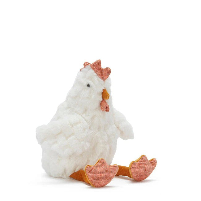 Charlie the Chicken Rattle by Nana Huchy. Australian Art Prints, Fashion and Homewares. Green Door Decor. www.greendoordecor.com.au