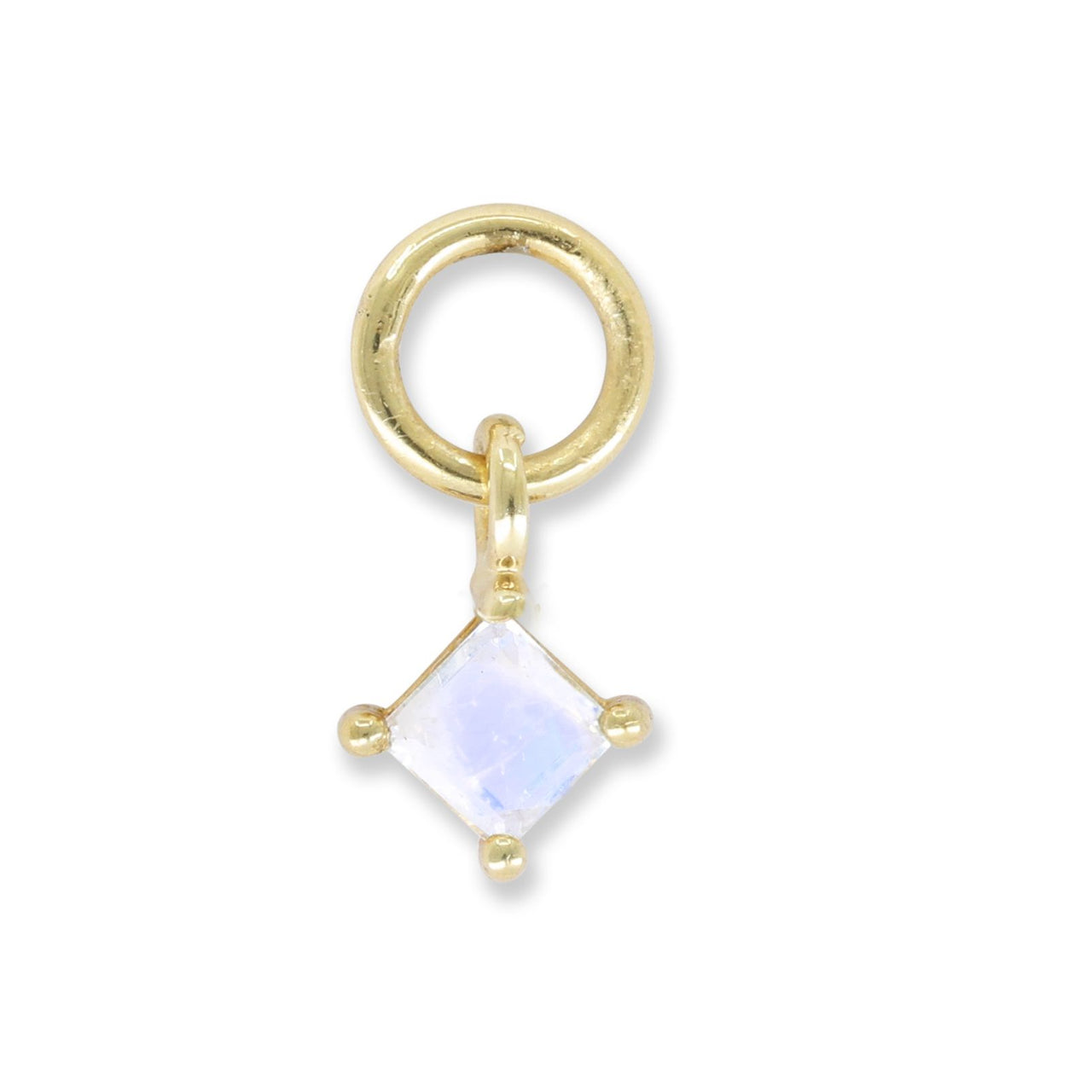 'Petite Moonstone' Gold Charm by ToniMay. Australian Art Prints and Homewares. Green Door Decor. www.greendoordecor.com.au