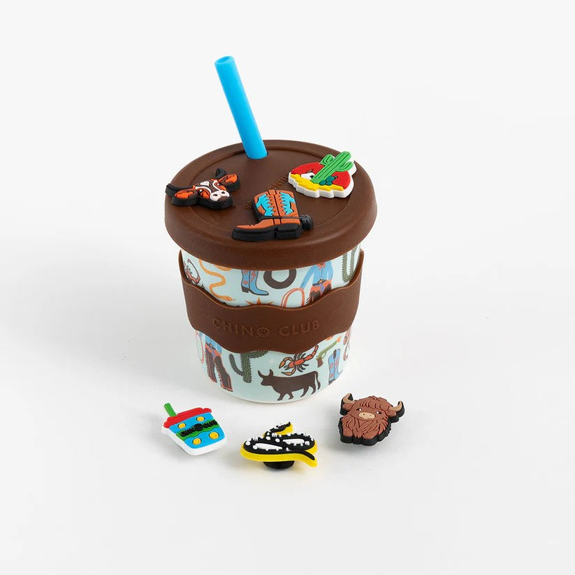 Baby Chino Cup (4oz) | Cowboy by Chino Club. Australian Art Prints, Fashion and Homewares. Green Door Decor. www.greendoordecor.com.au