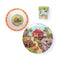 Children's Melamine Set | Garden Giggles by La La Land. Australian Art Prints and Homewares. Green Door Decor. www.greendoordecor.com.au
