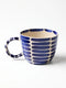 Chino Mug | Boss Blue Stripe by Jones and Co. Australian Art Prints and Homewares. Green Door Decor. www.greendoordecor.com.au
