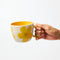 Chino Mug | Boss Daisy Mustard by Jones and Co. Australian Art Prints, Gifts, Fashion and Homewares. Green Door Decor. www.greendoordecor.com.au