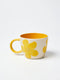 Chino Mug | Boss Daisy Mustard by Jones and Co. Australian Art Prints, Gifts, Fashion and Homewares. Green Door Decor. www.greendoordecor.com.au