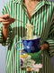 Chino Mug | Boss Daisy Navy by Jones and Co. Australian Art Prints, Gifts, Fashion and Homewares. Green Door Decor. www.greendoordecor.com.au