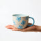 Chino Mug | Daisy Blue by Jones and Co. Australian Art Prints, Gifts, Fashion and Homewares. Green Door Decor. www.greendoordecor.com.au