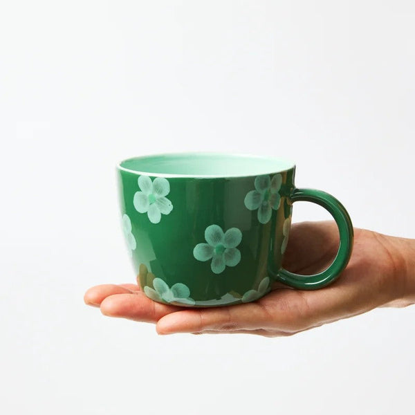 Chino Mug | Daisy Green by Jones and Co. Australian Art Prints, Gifts, Fashion and Homewares. Green Door Decor. www.greendoordecor.com.au