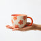 Chino Mug | Daisy Peach by Jones and Co. Australian Art Prints, Gifts, Fashion and Homewares. Green Door Decor. www.greendoordecor.com.au