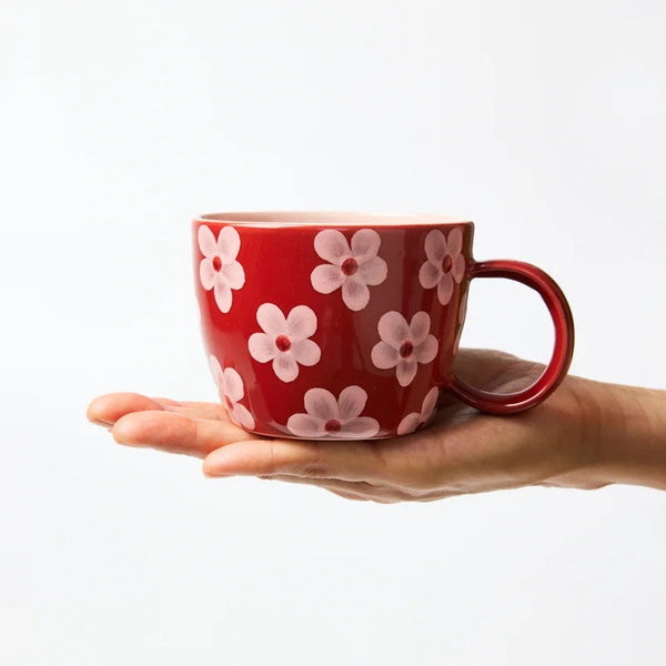 Chino Mug | Daisy Wine by Jones and Co. Australian Art Prints, Gifts, Fashion and Homewares. Green Door Decor. www.greendoordecor.com.au