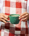 Chino Mug | Green Sprinkle by Jones and Co. Australian Art Prints and Homewares. Green Door Decor. www.greendoordecor.com.au