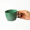 Chino Mug | Green Sprinkle by Jones and Co. Australian Art Prints and Homewares. Green Door Decor. www.greendoordecor.com.au