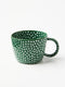 Chino Mug | Green Sprinkle by Jones and Co. Australian Art Prints and Homewares. Green Door Decor. www.greendoordecor.com.au