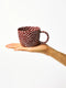 Chino Mug | Mahogany Sprinkle by Jones and Co. Australian Art Prints, Gifts, Fashion and Homewares. Green Door Decor. www.greendoordecor.com.au