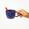 Chino Mug | Navy Sprinkle by Jones and Co. Australian Art Prints, Gifts, Fashion and Homewares. Green Door Decor. www.greendoordecor.com.au