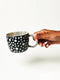 Chino Mug | Black Spot by Jones and Co. Australian Art Prints and Homewares. Green Door Decor. www.greendoordecor.com.au