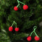 Christmas Decoration | Cherries by Bonnie and Neil. Australian Art Prints and Homewares. Green Door Decor. www.greendoordecor.com.au