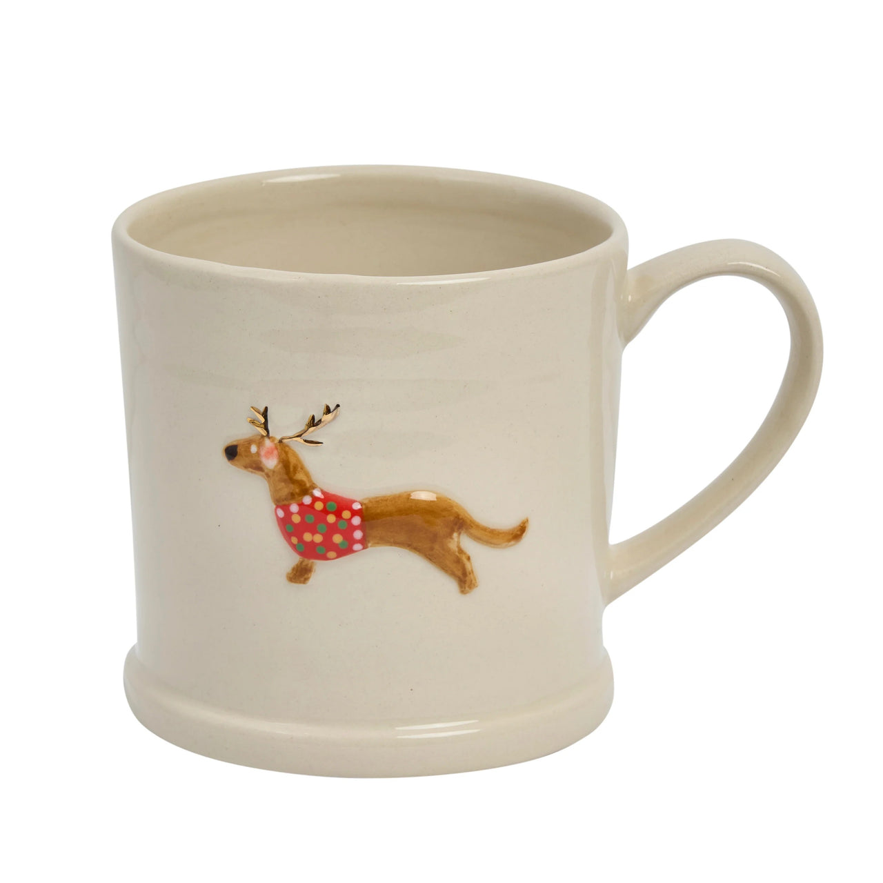 Christmas Favourites Mug | Reindog by Robert Gordon. Australian Art Prints, Gifts, Fashion and Homewares. Green Door Decor. www.greendoordecor.com.au