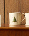 Christmas Favourites Mug | Tree with Gold Star by Robert Gordon. Australian Art Prints, Gifts, Fashion and Homewares. Green Door Decor. www.greendoordecor.com.au
