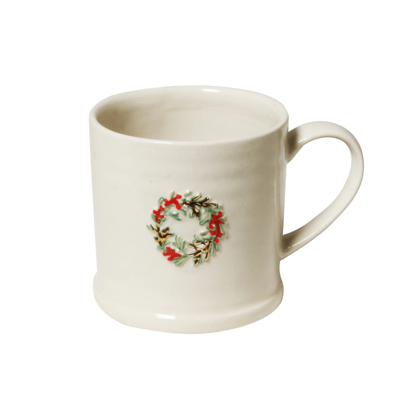 Christmas Favourites Mug | Wreath by Robert Gordon. Australian Art Prints, Gifts, Fashion and Homewares. Green Door Decor. www.greendoordecor.com.au