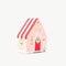 Christmas House Eyeshadow Set by Oh Flossy. Australian Art Prints and Homewares. Green Door Decor. www.greendoordecor.com.au