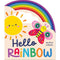 Chunky Felt Board Book | Hello Rainbow by Lake Press. Australian Art Prints, Gifts, Fashion and Homewares. Green Door Decor. www.greendoordecor.com.au