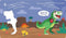Chunky Look Inside Book | Roary the Dinosaur by Lake Press. Australian Art Prints, Gifts, Fashion and Homewares. Green Door Decor. www.greendoordecor.com.au