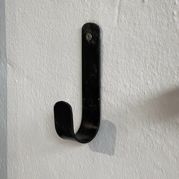 Chunky Single Hook | Black by French Country Collections. Australian Art Prints, Gifts, Fashion and Homewares. Green Door Decor. www.greendoordecor.com.au