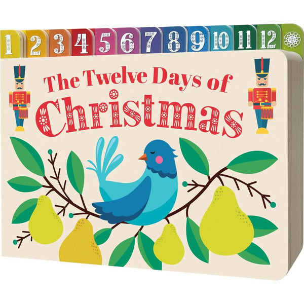 Chunky Tabbed Board Book | The Twelve Days of Christmas by Lake Press. Australian Art Prints and Homewares. Green Door Decor. www.greendoordecor.com.au