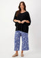 Ciara 7/8 Length Bamboo Culotte Pant | Palm Leaf by Lou Lou Australia. Australian Art Prints and Homewares. Green Door Decor. www.greendoordecor.com.au