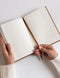 Classic Notebook | Coffee (Blank) by Bespoke Letterpress. Australian Art Prints, Gifts, Fashion and Homewares. Green Door Decor. www.greendoordecor.com.au