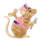 Clockwork Mouse Brooch | Erstwilder x Fleur Harris x Enid Blyton 'The Magic Faraway Tree'. Australian Art Prints, Gifts, Fashion and Homewares. Green Door Decor. www.greendoordecor.com.au