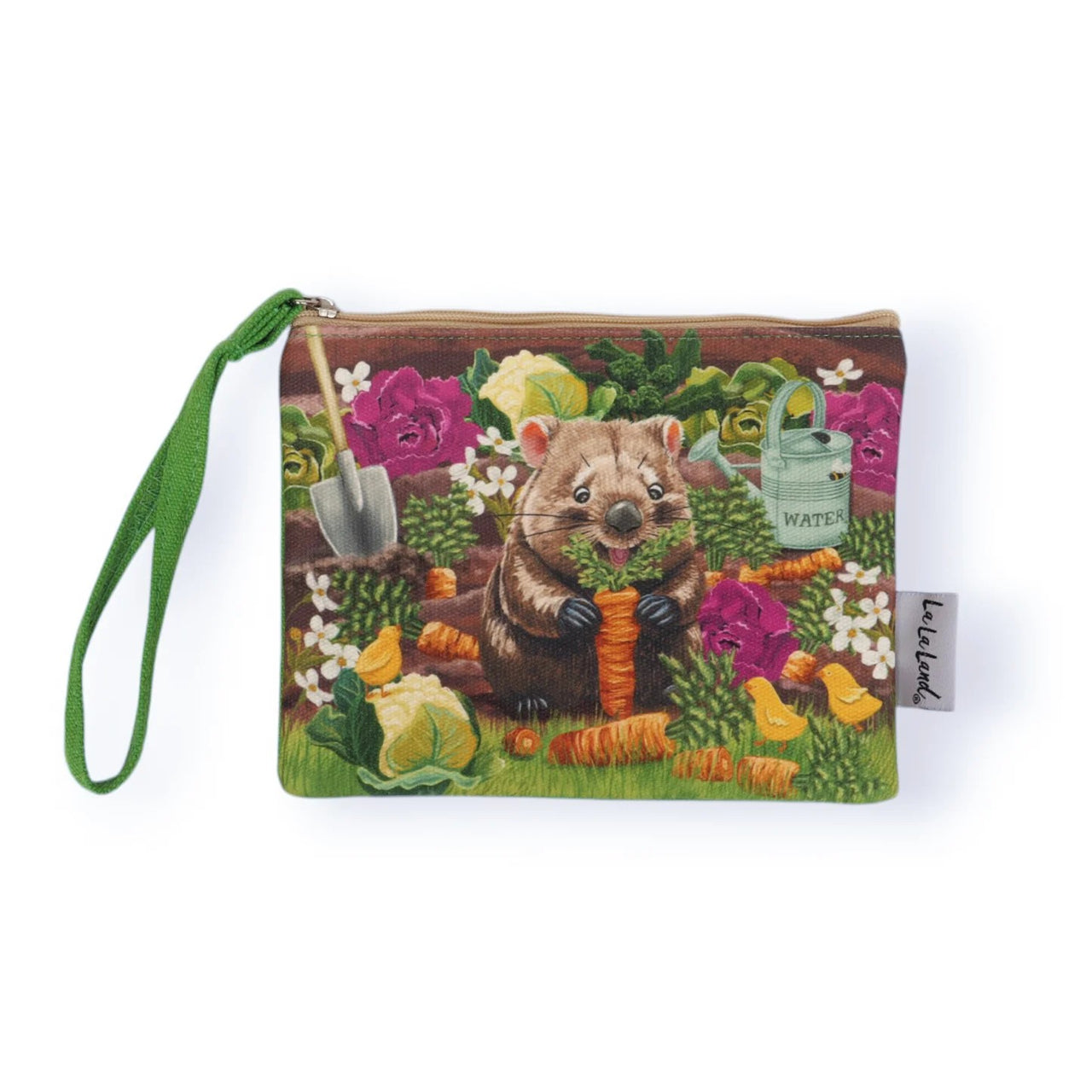 Coin Purse | Garden Giggles by La La Land. Australian Art Prints and Homewares. Green Door Decor. www.greendoordecor.com.au