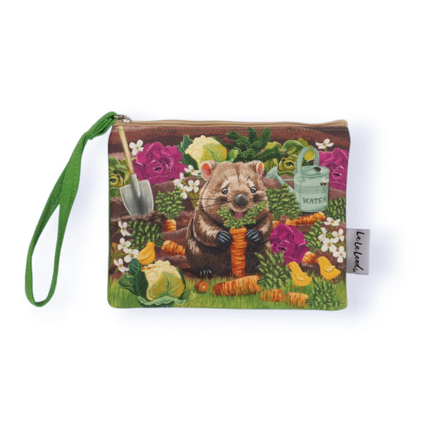 Coin Purse | Garden Giggles by La La Land. Australian Art Prints and Homewares. Green Door Decor. www.greendoordecor.com.au