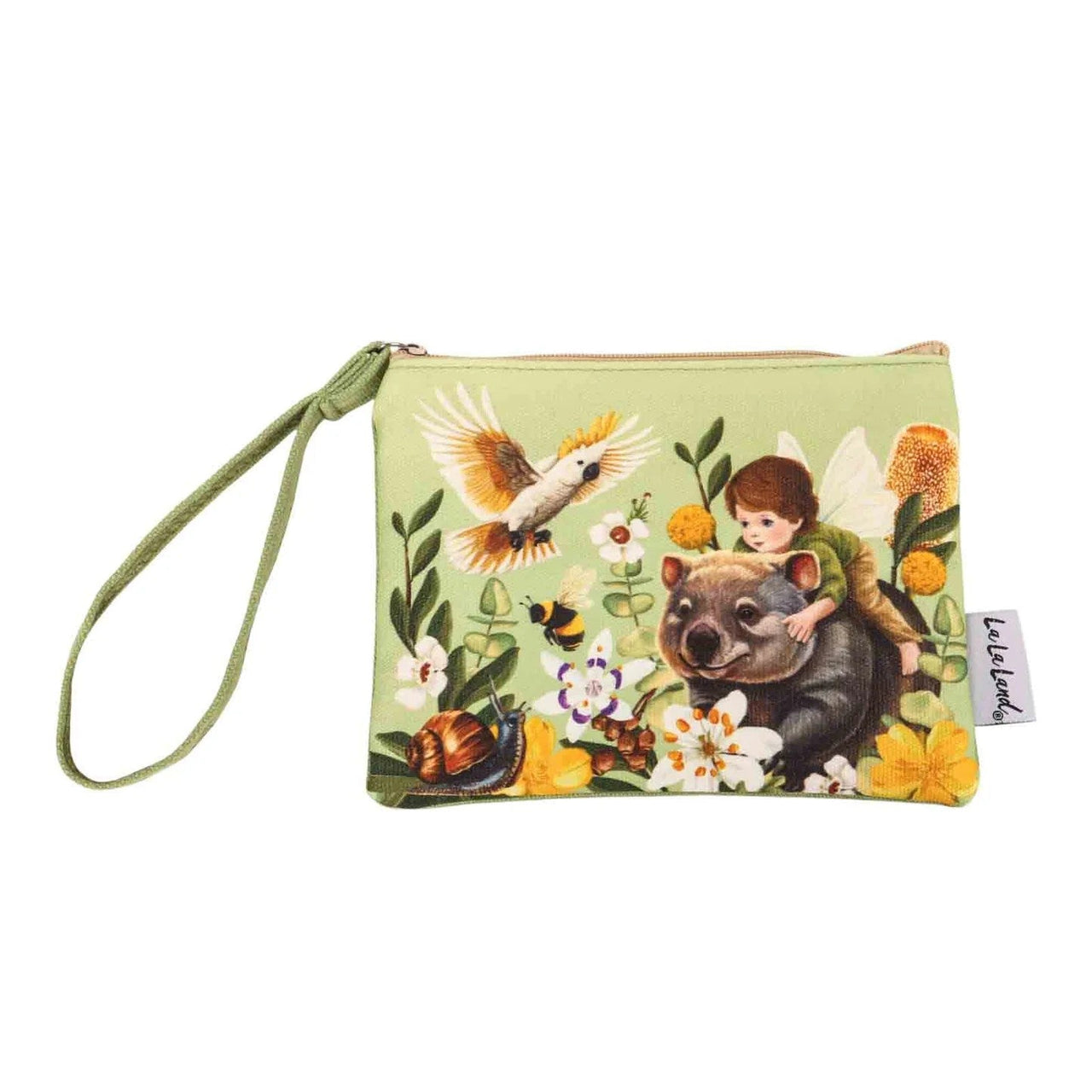 Coin Purse | The Secret World Of The Bush Boy by La La Land. Australian Art Prints, Gifts, Fashion and Homewares. Green Door Decor. www.greendoordecor.com.au