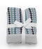 Confetti Stripe Baby Blanket | Blue by Nana Huchy. Australian Art Prints, Gifts, Fashion and Homewares. Green Door Decor. www.greendoordecor.com.au