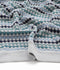 Confetti Stripe Baby Blanket | Blue by Nana Huchy. Australian Art Prints, Gifts, Fashion and Homewares. Green Door Decor. www.greendoordecor.com.au