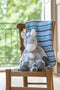 Confetti Stripe Baby Blanket | Blue by Nana Huchy. Australian Art Prints, Gifts, Fashion and Homewares. Green Door Decor. www.greendoordecor.com.au