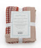 Confetti Stripe Baby Blanket | Pink by Nana Huchy. Australian Art Prints, Gifts, Fashion and Homewares. Green Door Decor. www.greendoordecor.com.au