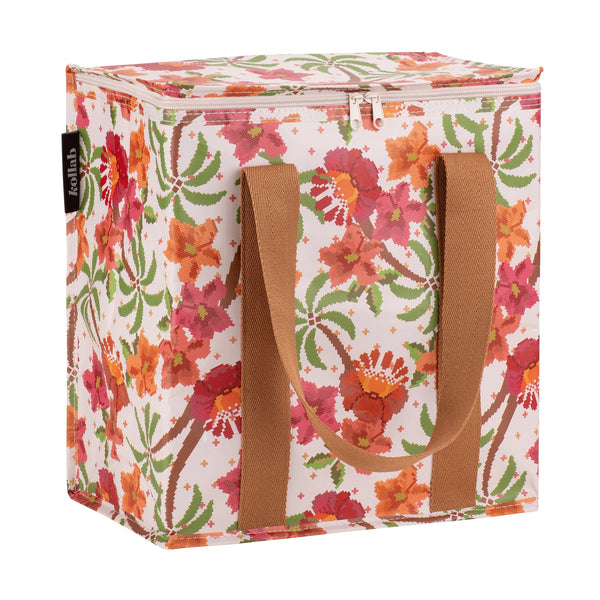 Cooler Bag | Hibiscus Retreat by Kollab. Australian Art Prints, Gifts, Fashion and Homewares. Green Door Decor. www.greendoordecor.com.au