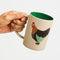 Coop Clover Mug by Jones and Co. Australian Art Prints and Homewares. Green Door Decor. www.greendoordecor.com.au