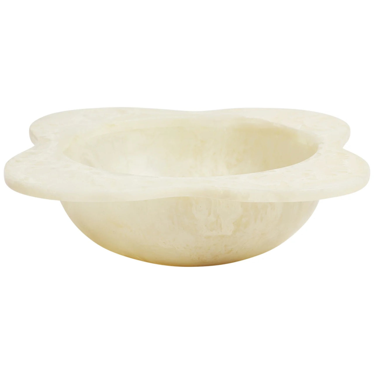 'Cory' Large Resin Bowl | Pearl