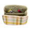 Cosmetic Bag | Golden Hour Checked by La La Land. Australian Art Prints, Fashion and Homewares. Green Door Decor. www.greendoordecor.com.au