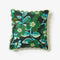 Cosmos Green Cushion | 50cm by Bonnie and Neil. Australian Art Prints and Homewares. Green Door Decor. www.greendoordecor.com.au