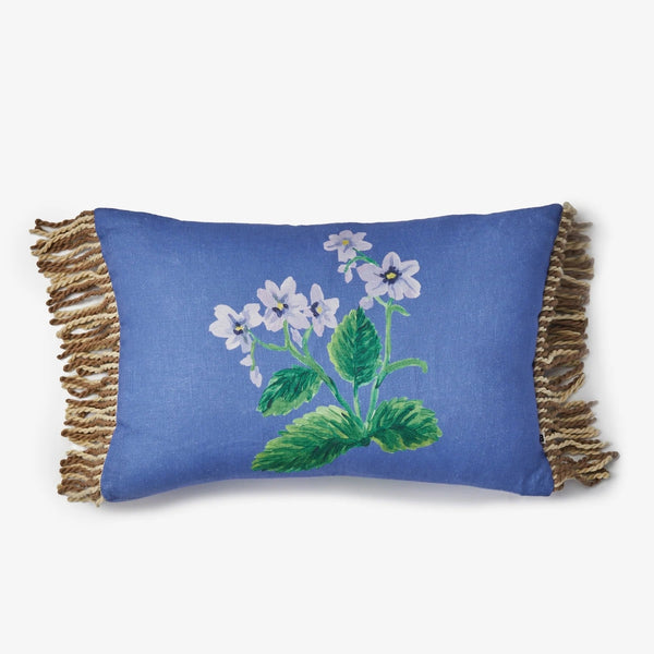 Linen Cushion (60x40cm) | Cottage Garden Blue by Bonnie and Neil. Australian Art Prints, Fashion and Homewares. Green Door Decor. www.greendoordecor.com.au