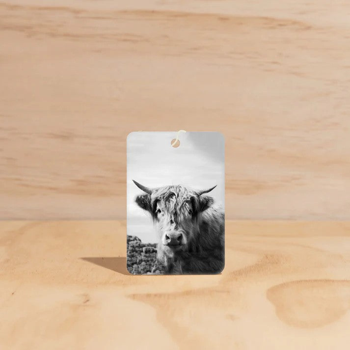 Air Freshener | Cow by The Commonfolk Collective. Australian Art Prints, Fashion and Homewares. Green Door Decor. www.greendoordecor.com.au