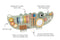 Crocodile Activity Wall by Eleganter Australia. Australian Art Prints, Gifts, Fashion and Homewares. Green Door Decor. www.greendoordecor.com.au