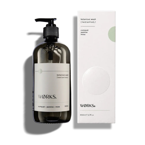 WØRKS | Wash (500ml) | Cumquat. Australian Art Prints, Gifts, Fashion and Homewares. Green Door Decor. www.greendoordecor.com.au