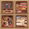 CuteBee | Corner Coffee Shop DIY Kit by Weekend Hub. Australian Art Prints, Gifts, Fashion and Homewares. Green Door Decor. www.greendoordecor.com.au