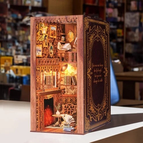 Eternal Bookstore DIY Book Nook Kit by CuteBee. Australian Art Prints, Gifts, Fashion and Homewares. Green Door Decor. www.greendoordecor.com.au