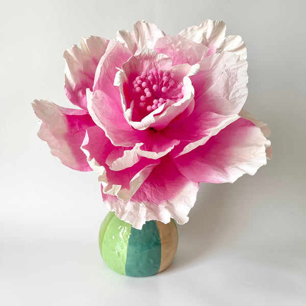 Paper Flowers - Bell Flower | Pink by Nibbanah. Australian Art Prints, Gifts, Fashion and Homewares. Green Door Decor. www.greendoordecor.com.au